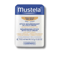 Питательный стик с колд-кремом - Mustela Bebe Nourishing Stick With Cold Cream