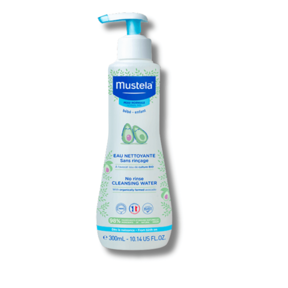 Очищаюча вода для тіла та обличчя - Mustela Cleansing Water No-Rinsing With Avocado - Фото 1