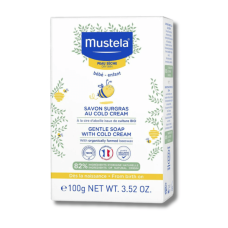 Мыло с колд-кремом - Mustela Surgras Au Cold Gentle Soap With Cold Cream