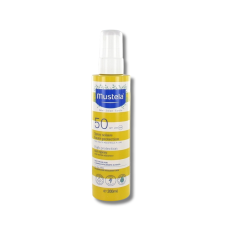 Сонцезахисний спрей для обличчя та тіла - Mustela Bebe High Protection Sun Spray SPF 50