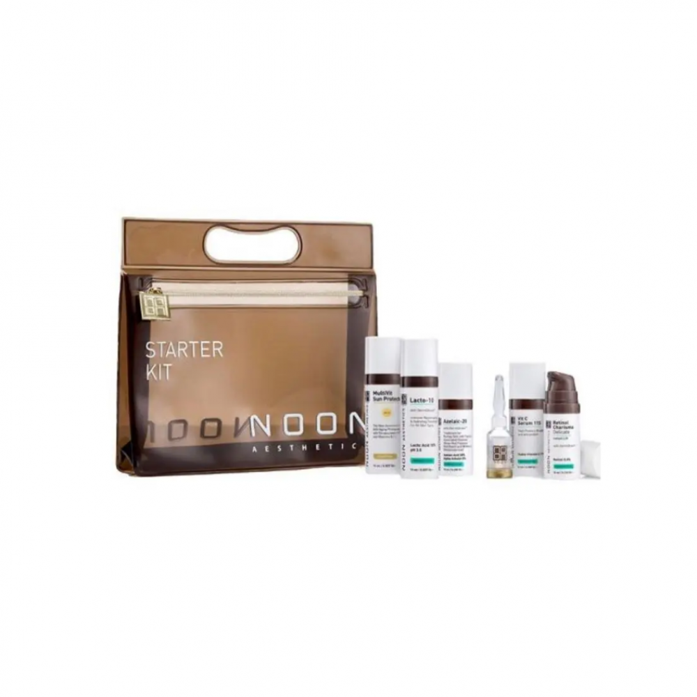 Стартовый набор для осветления кожи усиленный транексамовой кислотой - NOON Aesthetics BRIGHTENING Starter Kit