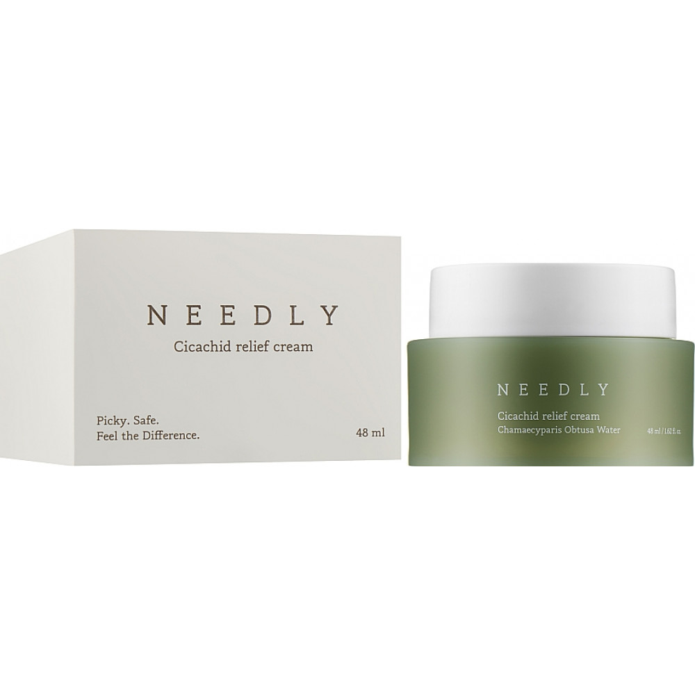 Успокаивающий крем с центеллой - Needly Cicachid Relief Cream - Фото 1