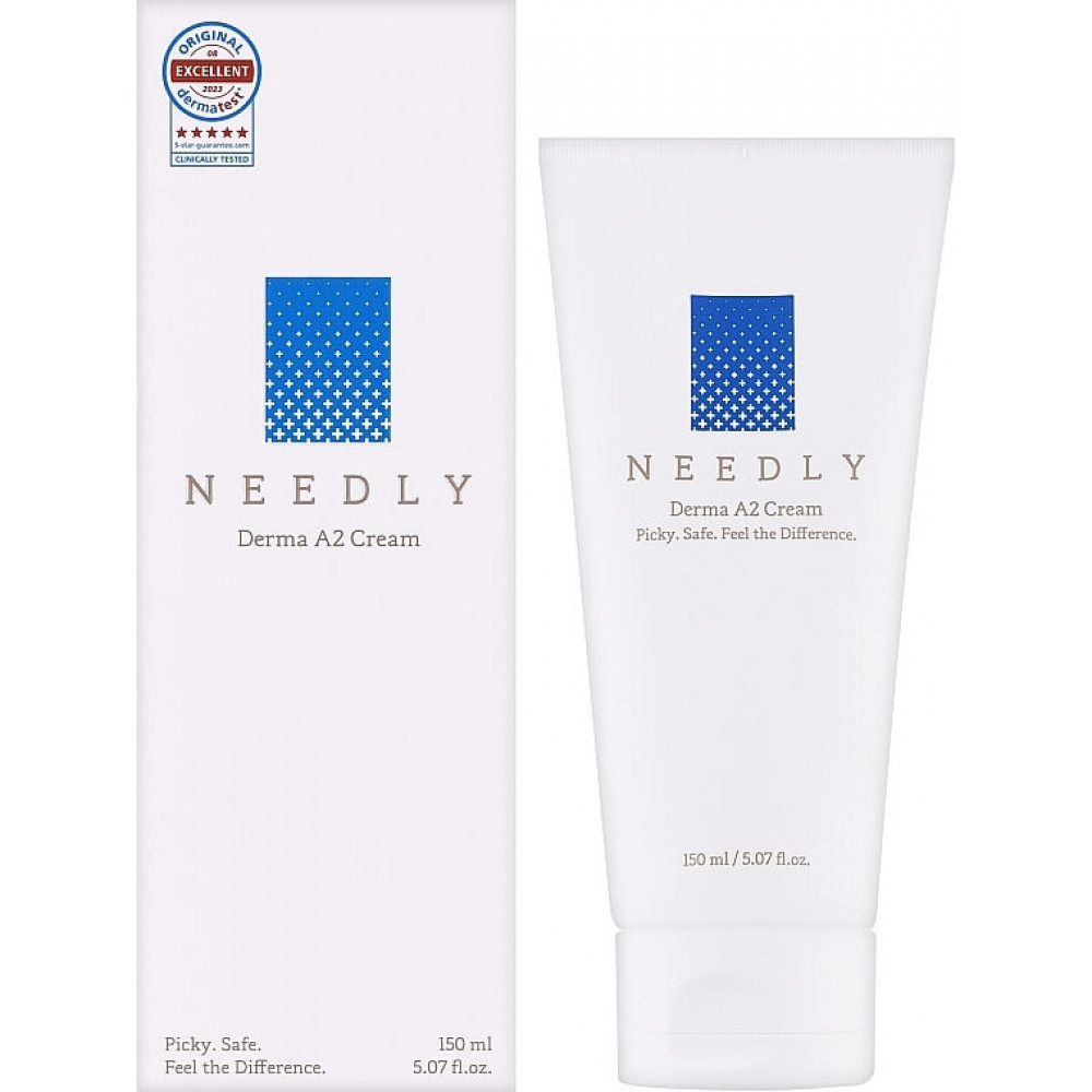 Зволожувальний крем для сухої та чутливої шкіри обличчя і тіла - Needly Derma A2 Cream фото 3