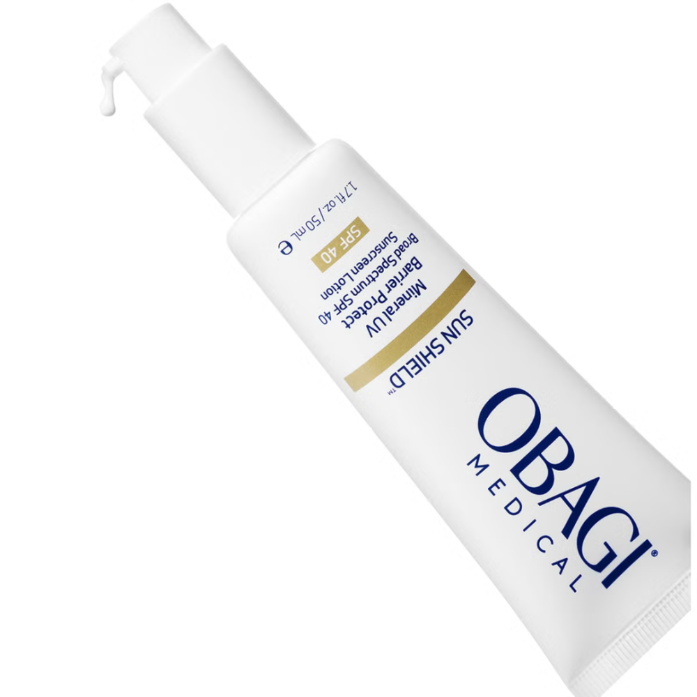 Гипоаллергенный минеральный солнцезащитный крем SPF 40 - Obagi Sun Shield Mineral UV Barrier Protect Broad Spectrum SPF 40 фото 2