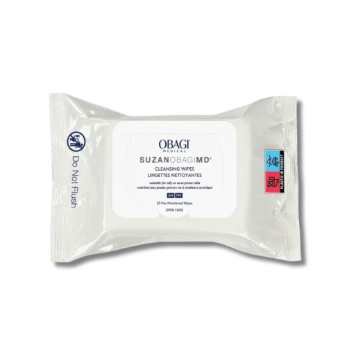 Очищуючі серветки для обличчя - Obagi Medical Suzanogimd Acne Cleansing Wipes фото
