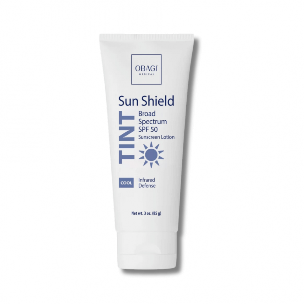 Тонуючий сонцезахисний крем SPF50 (холодний відтінок) - Obagi Sun Shield Tint Broad Spectrum SPF 50 Cool - Фото 1