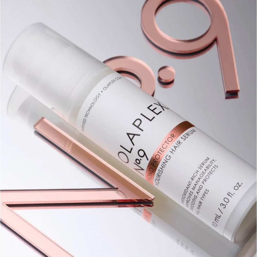Незмивна поживна сироватка "Розкіш волосся" - Olaplex No.9 Bond Protector Nourishing Hair Serum фото 3