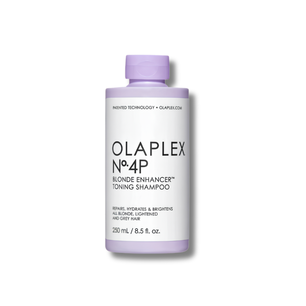 Тонуючий шампунь "Магія блонда" - Olaplex No.4P Blonde Enhancer Toning Shampoo - Фото 1