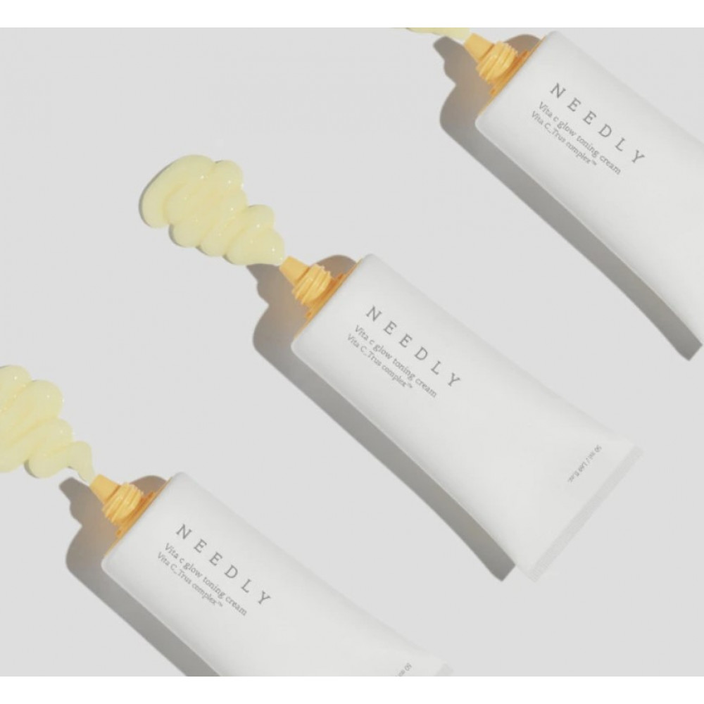 Зволожуючий крем із вітаміном С для сяйва шкіри - Needly Vita C Glow Toning Cream  фото 4