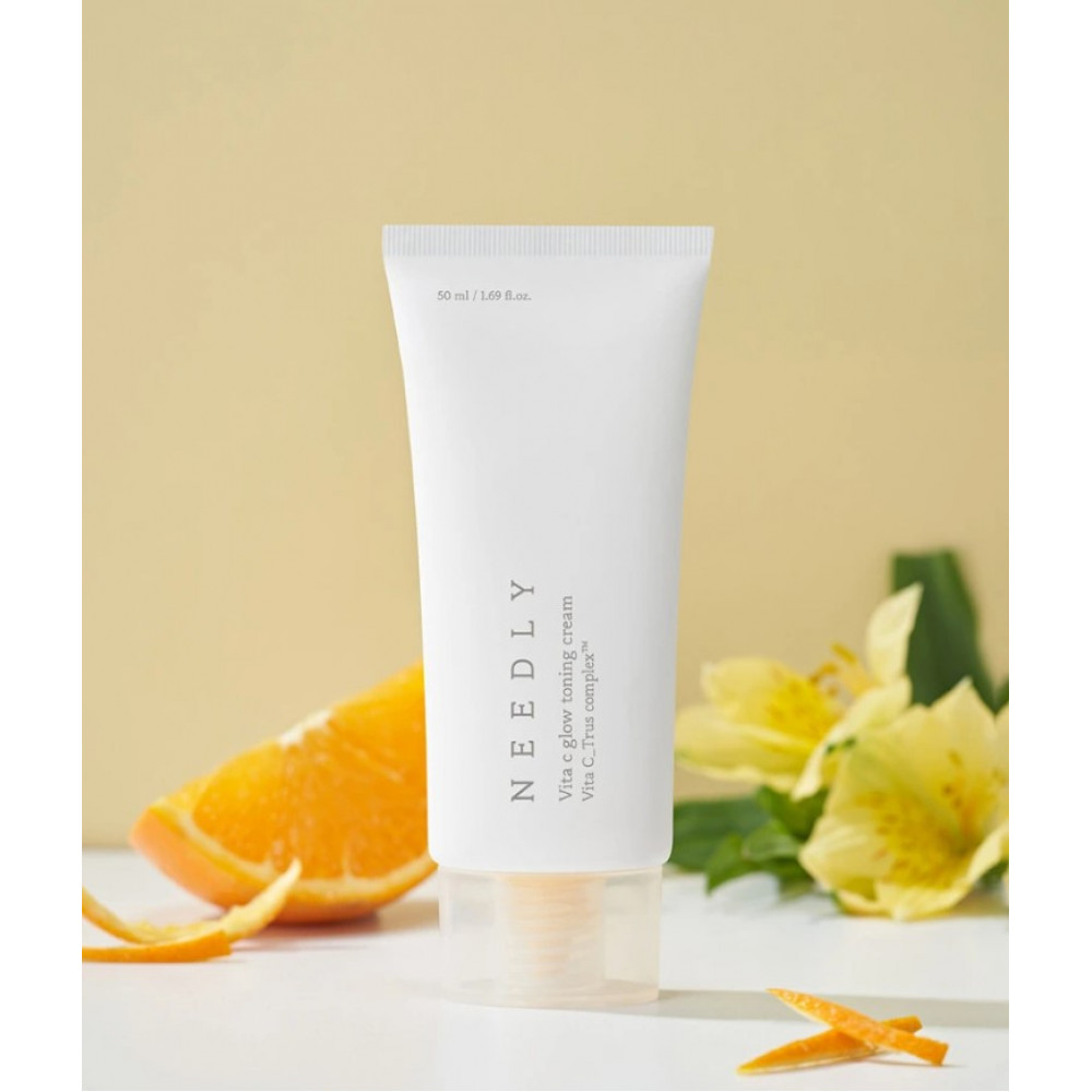 Зволожуючий крем із вітаміном С для сяйва шкіри - Needly Vita C Glow Toning Cream  фото 3