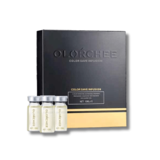 Набір ампул для захисту кольору фарбованого волосся - Olorchee Color Save Infusion Ampoules Treatment