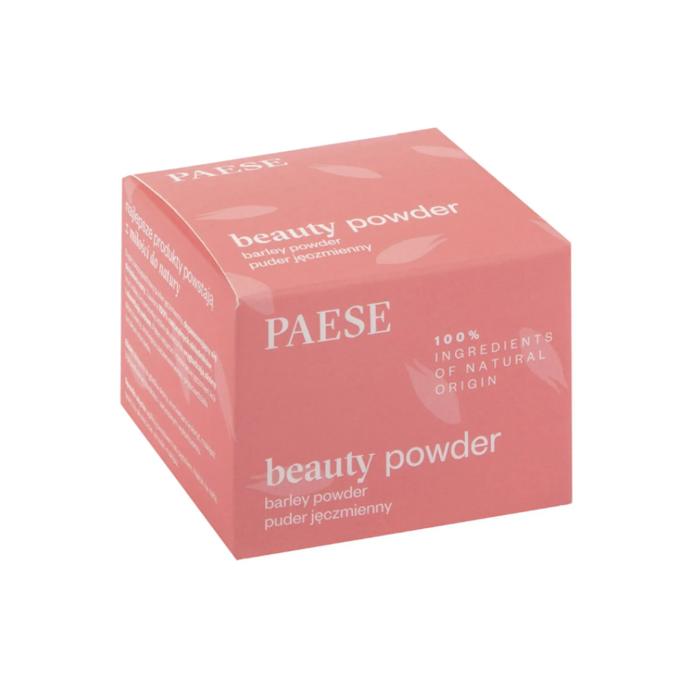 Пудра рассыпчатая прозрачная ячменная - Paese Beauty Loose Powder фото 2