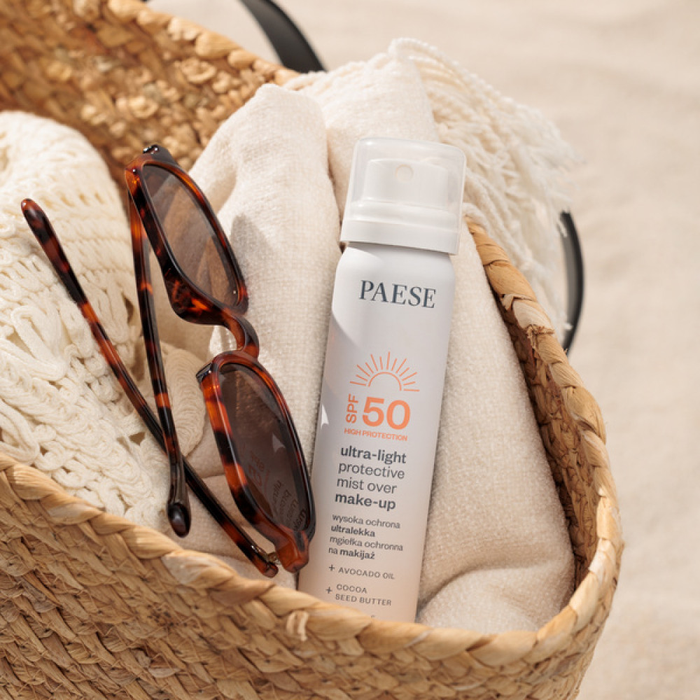 Ультралегкий защитный спрей поверх макияжа с SPF 50 - Paese Ultra-Light Protective Mist Over Make-Up фото 4