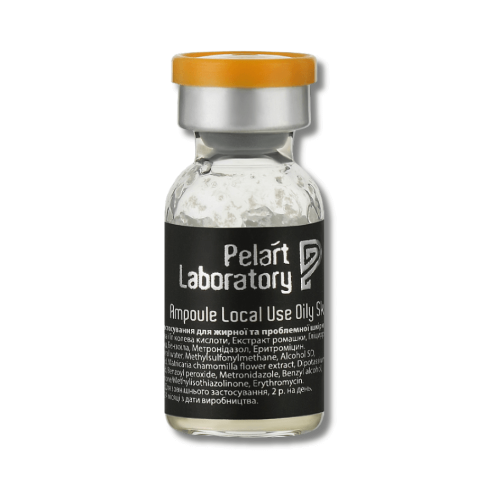 Ампула локального применения для лица - Pelart Laboratory Ampoule Local Use Oily Skin