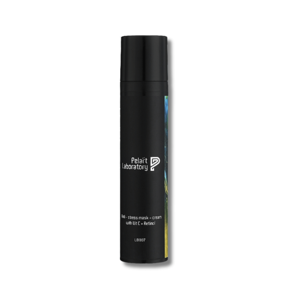 Крем-маска антиоксидантная с витамином С и ретинолом - Pelart Laboratory Anti–Stress Mask Cream With Vit C + Retinol фото