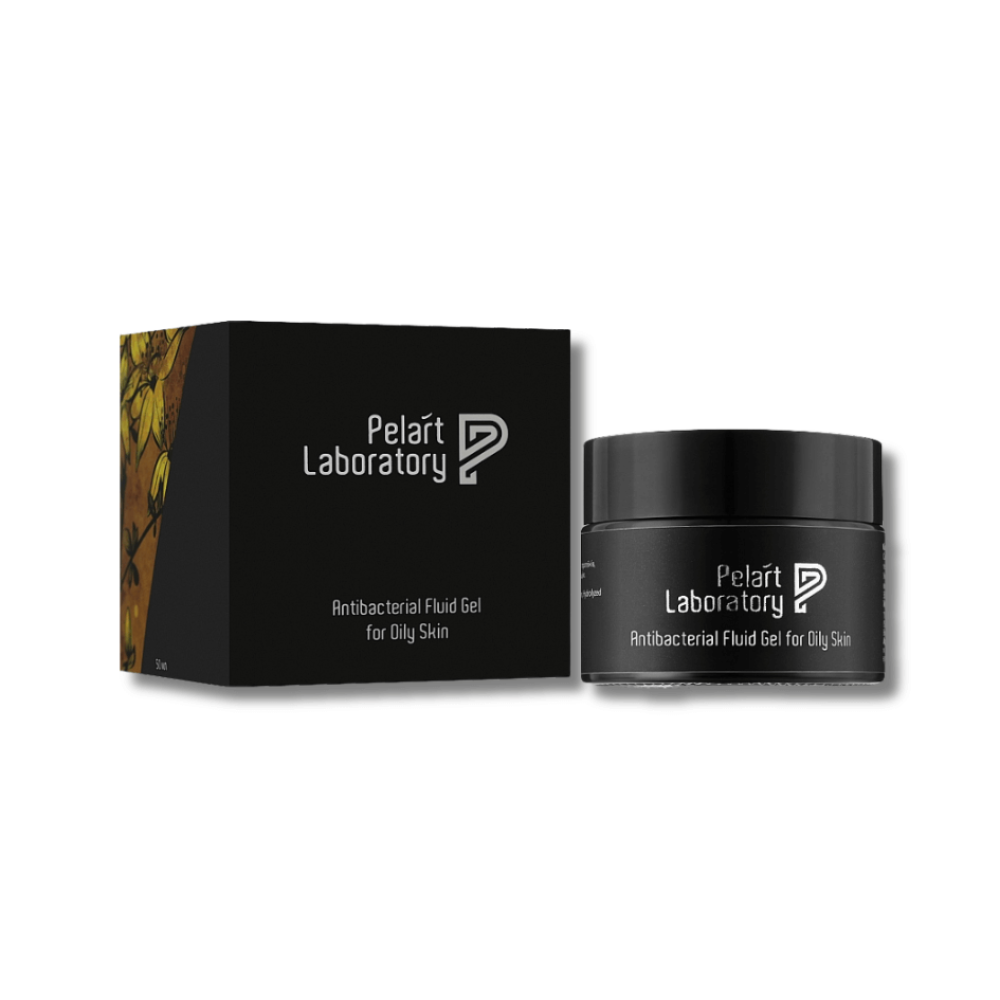 Зволожуючий гель-флюїд для обличчя - Pelart Laboratory Antibacterial Fluid Gel For Oily Skin - Фото 1