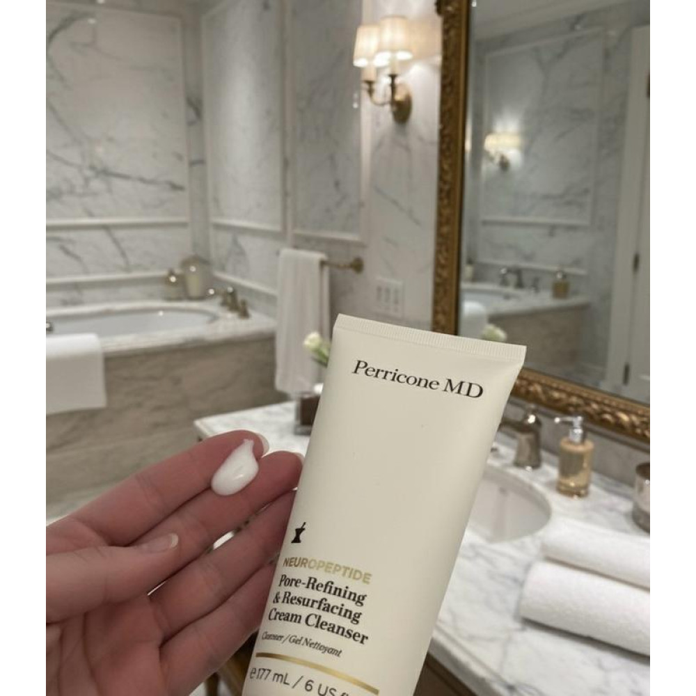 Очищувальний крем для звуження пор - Perricone MD Neuropeptide Pore-Refining & Resurfacing Cream Cleanser фото 3