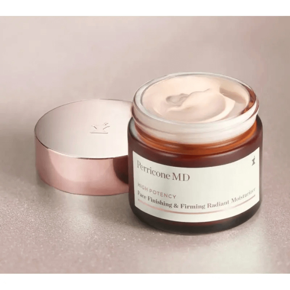 Зволожуючий крем з трояндою з сяючим фінішем - Perricone MD High Potency Face Finishing & Firming Radiant Moisturizer  фото 2