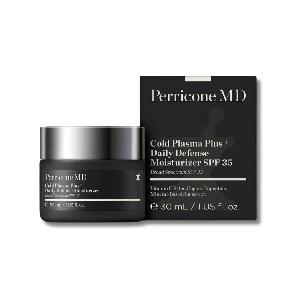 Зволожуючий сонцезахисний крем для обличчя - Perricone MD Cold Plasma Plus+ Daily Defense Moisturizer SPF35 - Фото 1