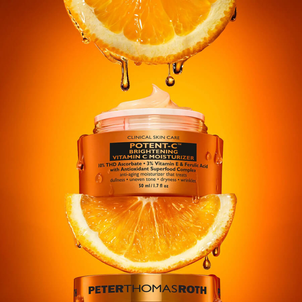 Антиоксидантний крем для обличчя з вітаміном С - Peter Thomas Roth Potent-C Brightening Vitamin C Moisturizer фото 3