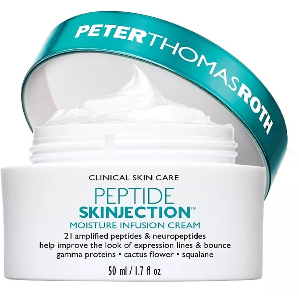 Крем для інтенсивного зволоження та боротьби зі зморшками - Peter Thomas Roth Peptide Skinjection Moisture Infusion Cream фото 2