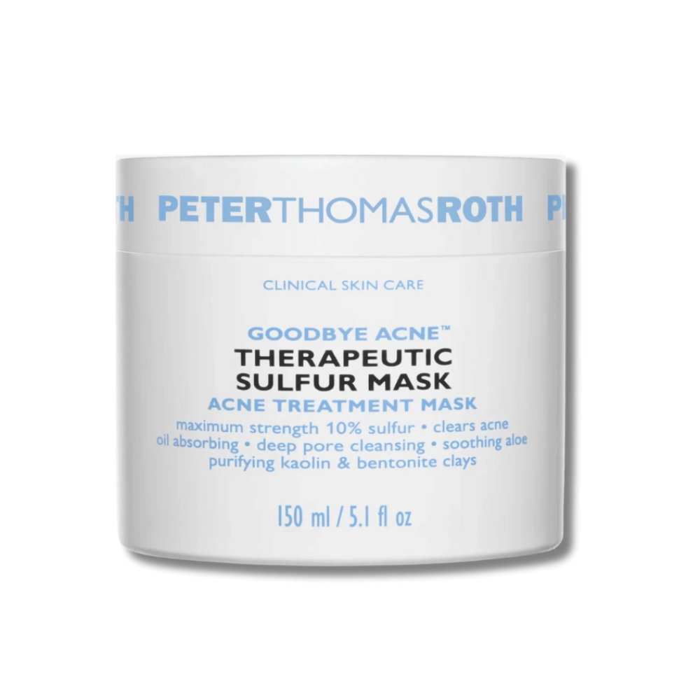 Лікувальна глиняна маска для шкіри з акне - Peter Thomas Roth Goodbye Acne Therapeutic Sulfur Mask - Фото 1