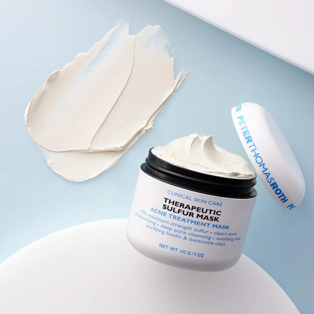 Лікувальна глиняна маска для шкіри з акне - Peter Thomas Roth Goodbye Acne Therapeutic Sulfur Mask фото 2