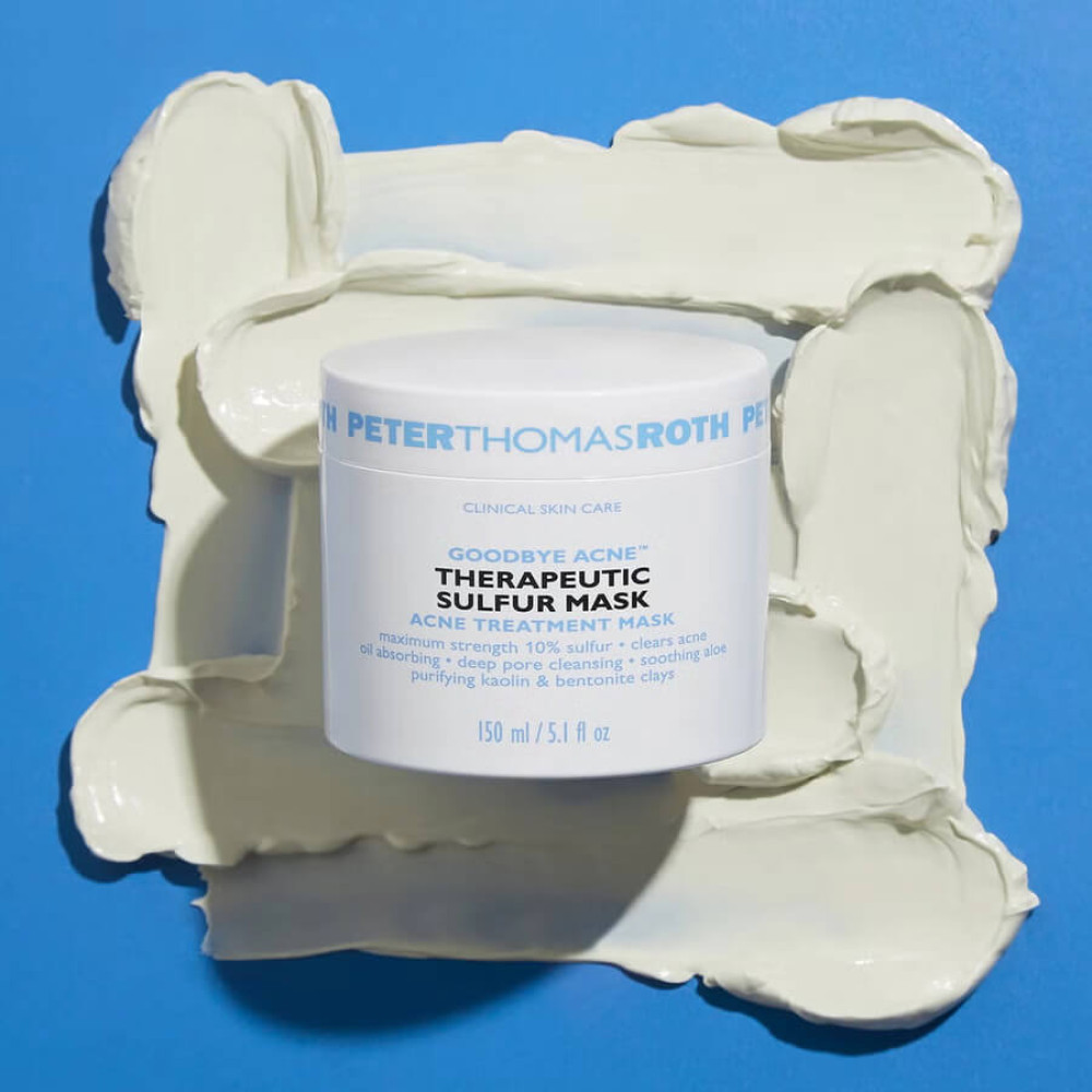 Лікувальна глиняна маска для шкіри з акне - Peter Thomas Roth Goodbye Acne Therapeutic Sulfur Mask фото 3