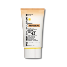 Минеральный солнцезащитный крем-тинт с SPF 45 - Peter Thomas Roth Max Mineral Tinted Sunscreen Broad Spectrum SPF 45 