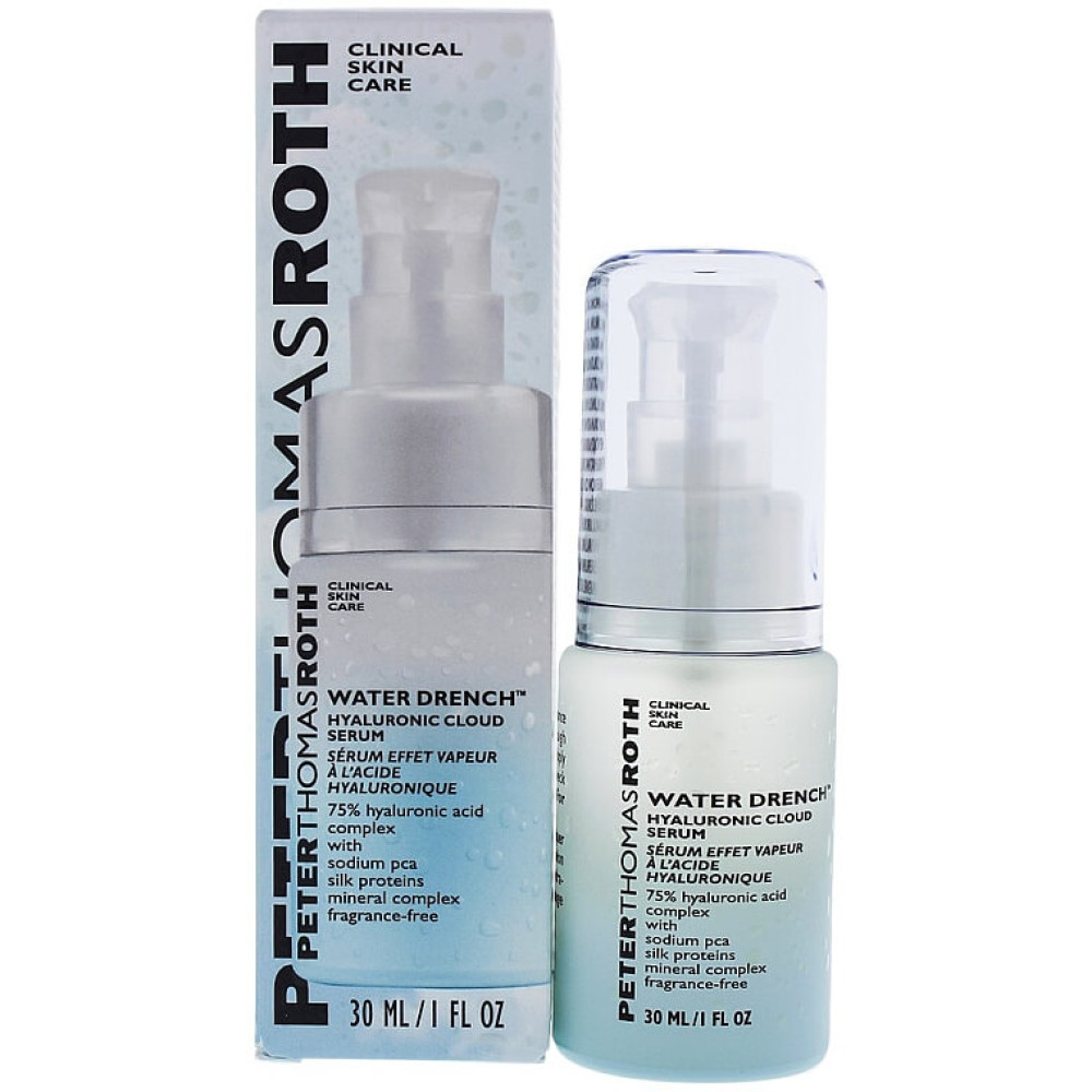 Увлажняющая сыворотка для лица с гиалуроновой кислотой - Peter Thomas Roth Water Drench Hyaluronic Cloud Serum фото 2