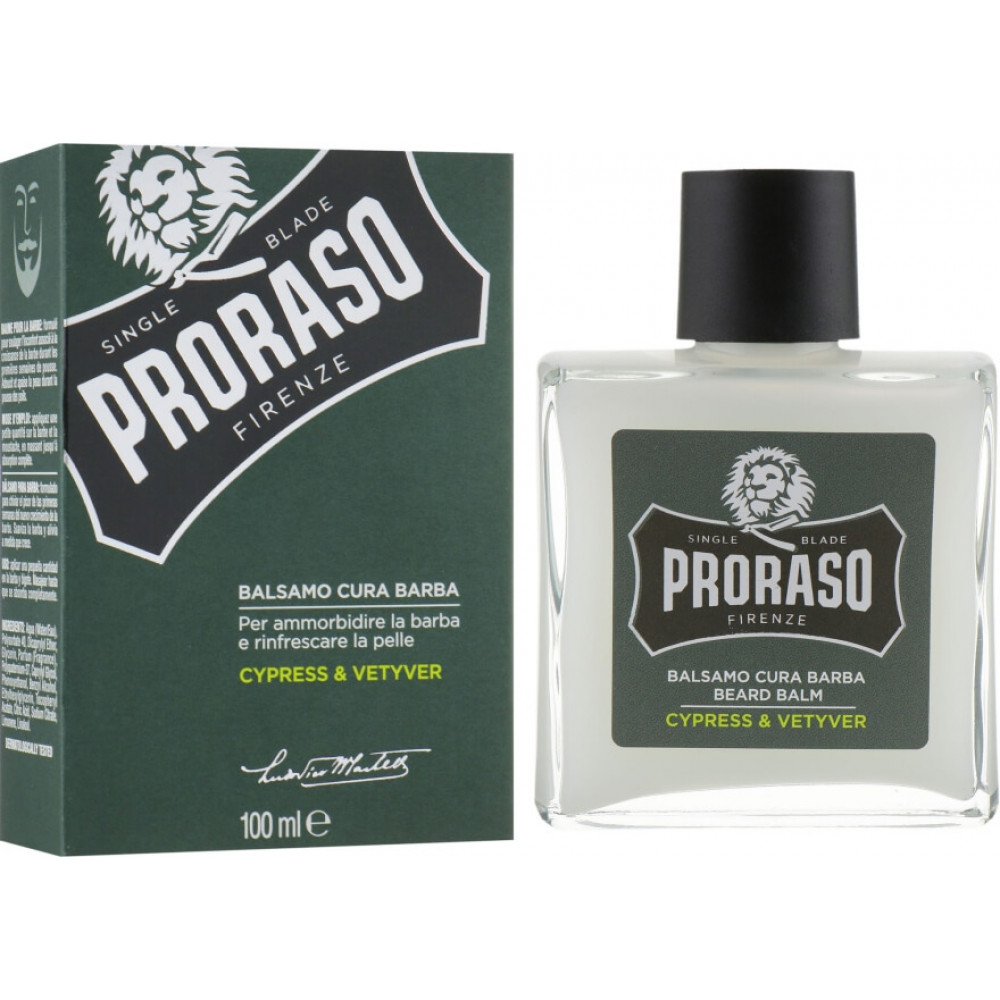 Бальзам для бороди - Proraso Beard Balm Cypress & Vetyver фото 3