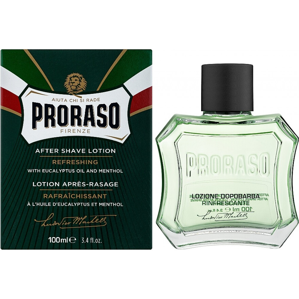 Лосьйон після гоління - Proraso After shave Lotion Refresh Eucalyptus фото 2