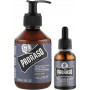Набор для бороды - Proraso Duo Pack Oil + Shampoo Azur Lime - Фото 2
