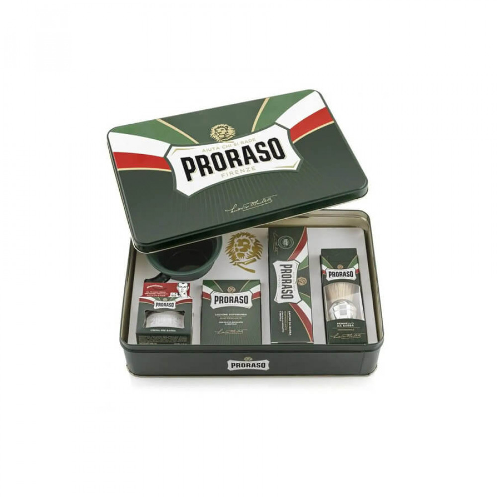 Набор для бритья - Proraso Classic Shaving Set Metal фото 3