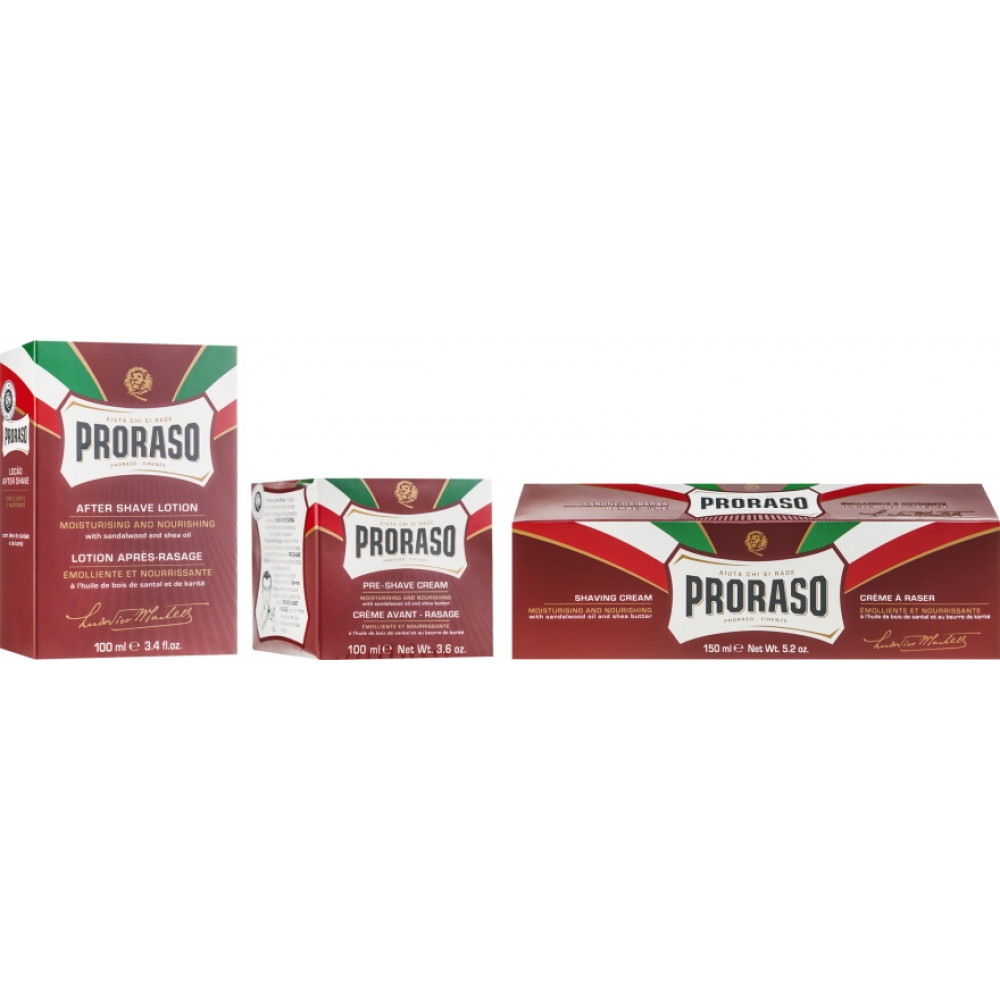 Набор косметики для бритья  - Proraso Vintage Selection Prima&Dopo Nourish фото 2