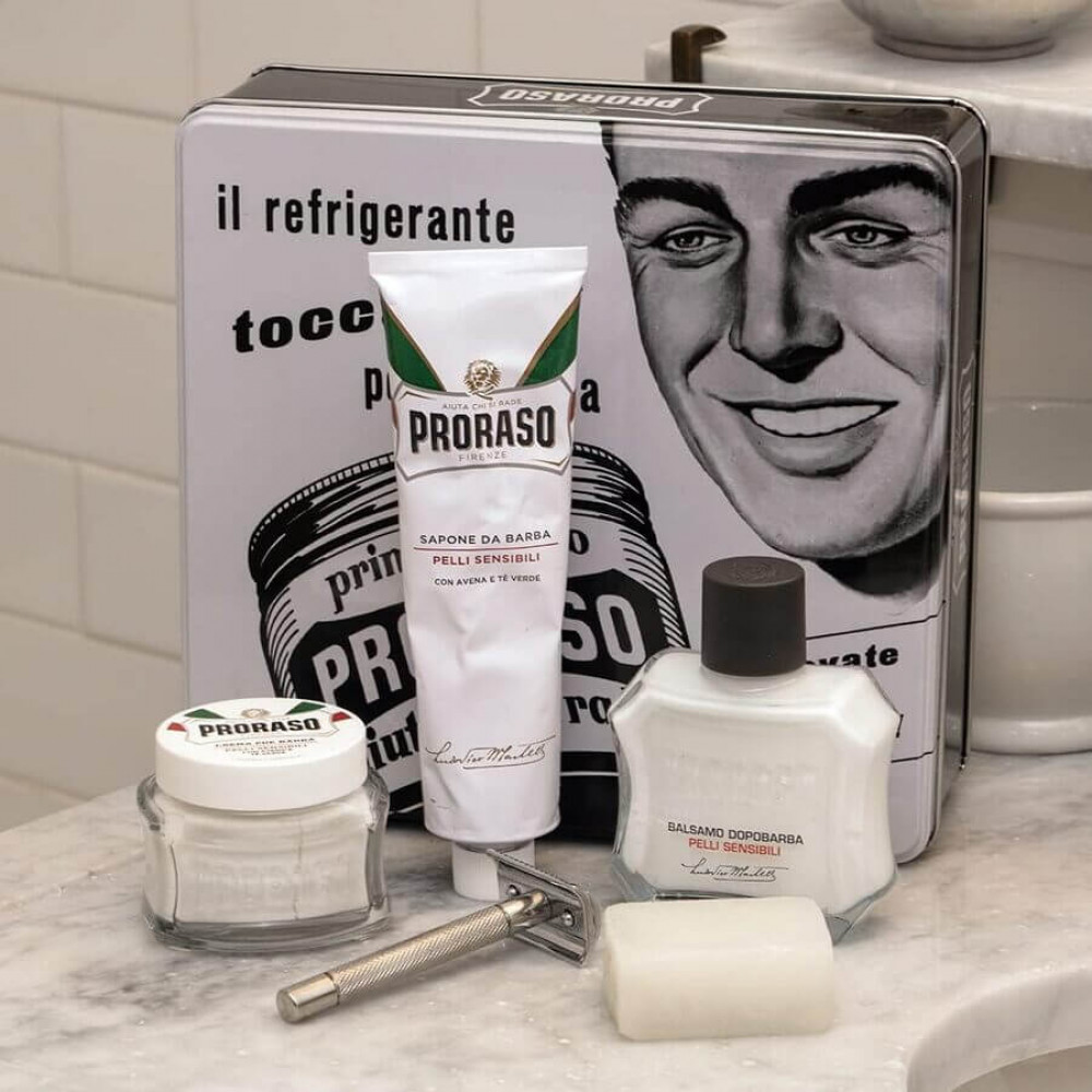 Набір косметики для гоління - Proraso Vintage Selection Toccasana Sensitive фото 2