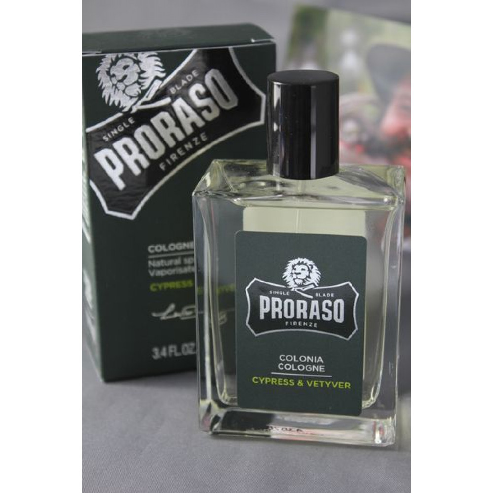Мужской одеколон - Proraso Cologne Cypress & Vetyver фото 2