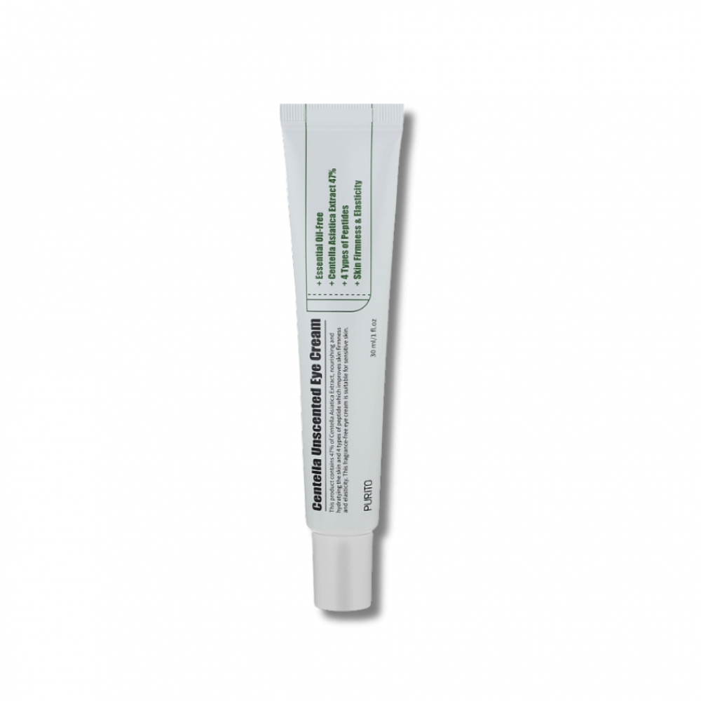 Крем для шкіри навколо очей з центеллою без олій - Purito Centella Unscented Eye Cream - Фото 1