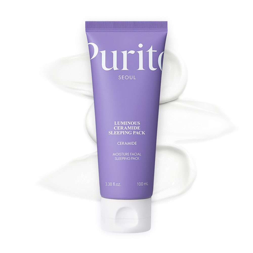 Маска нічна відновлююча з керамідами та центеллою - Purito Seoul Luminous Ceramide Sleeping Pack фото 2