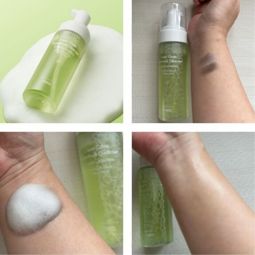 Пенка для глубокой очистки кожи - Purito Clear Code Superfruit Cleanser фото 3