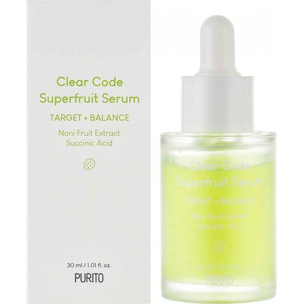 Сироватка для проблемної шкіри - Purito Clear Code Superfruit Serum  фото 2