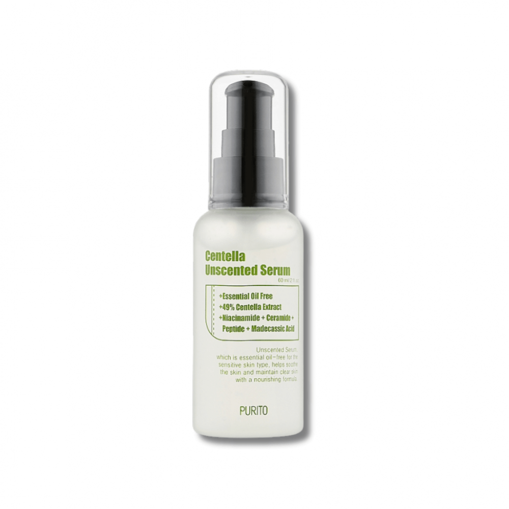 Сироватка з екстрактом центелли без олій - Purito Centella Unscented Serum - Фото 1