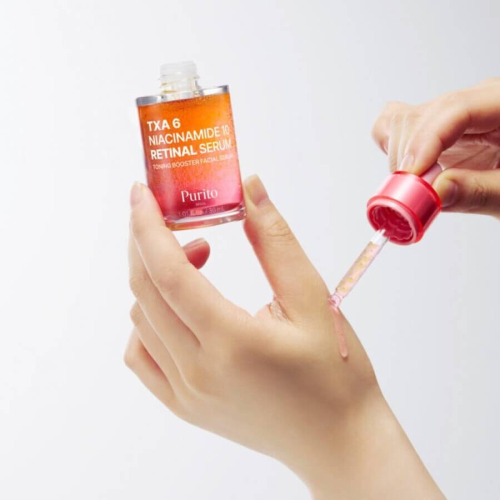 Сироватка з ніацинамідом та ретиналем - Purito Seoul TXA 6 Niacinamide 10 Retinal Serum фото 3