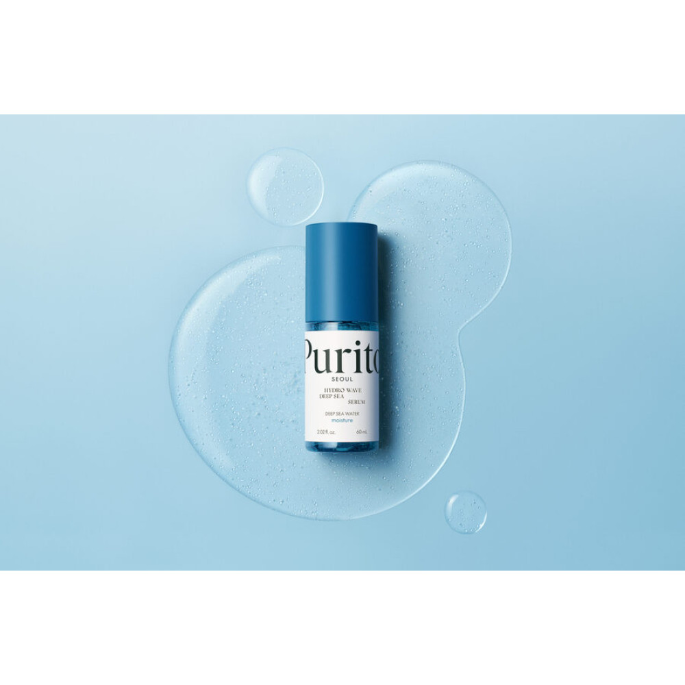 Сироватка зволожувальна з морською водою - Purito Seoul Hydro Wave Deep Sea Serum фото 2