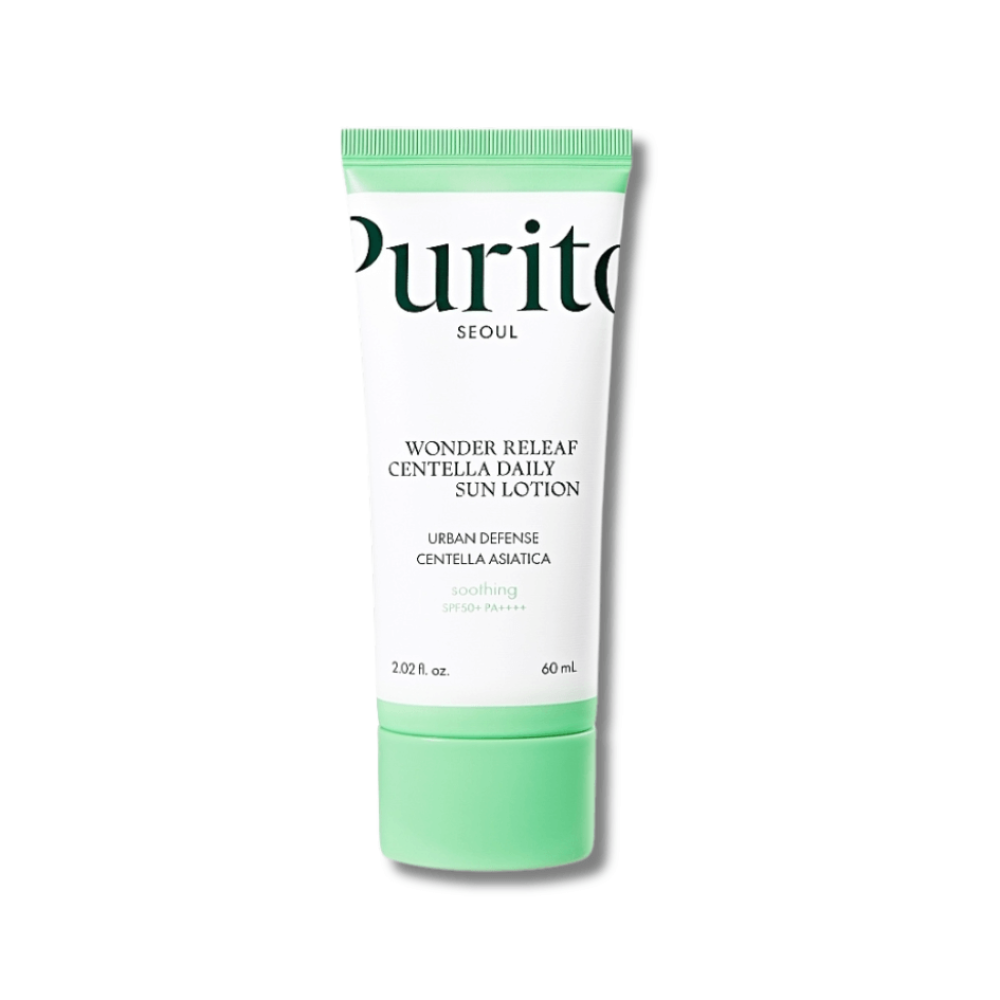 Сонцезахисний лосьйон для обличчя - Purito Seoul Wonder Releaf Centella Daily Sun Lotion SPF50+ - Фото 1
