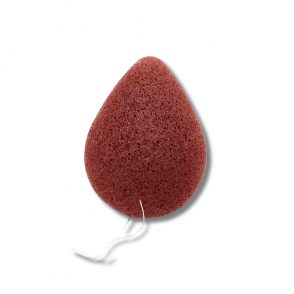 Спонж-конняка с вулканическим пеплом - Purito Jeju Volcanic Scoria Konjac Sponge - Фото 1