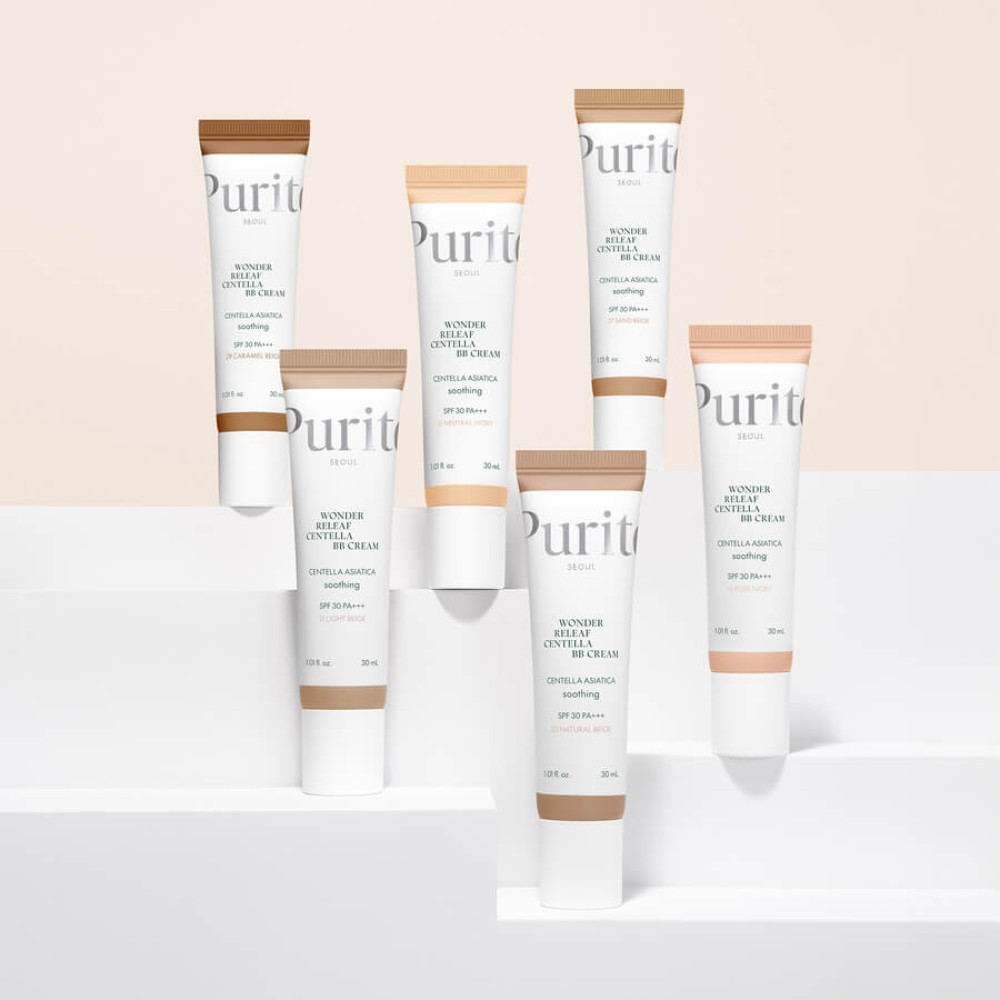 ВВ крем з екстрактом центелли - Purito Seoul Wonder Releaf Centella BB Cream (№21 Light Beige) фото 2