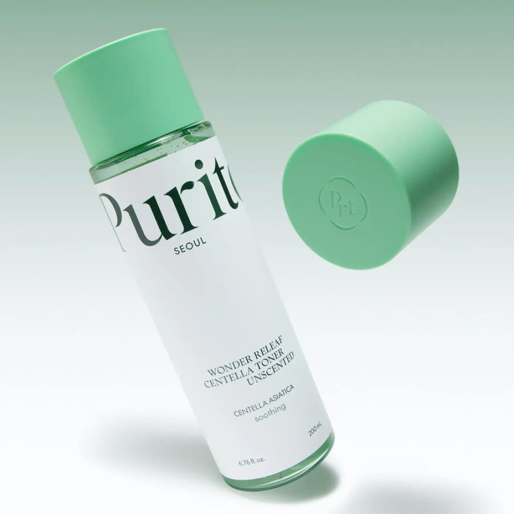 Заспокійливий тонер з центеллою без ефірних олій - Purito Seoul Wonder Releaf Centella Toner Unscented фото 3