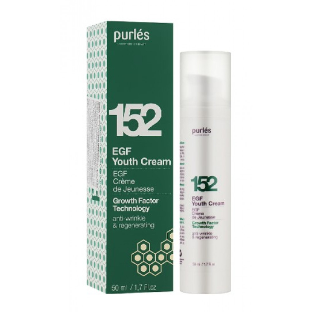Регенеруючий омолоджуючий крем для обличчя - Purles Growth Factor Technology 152 Youth Cream - Фото 1