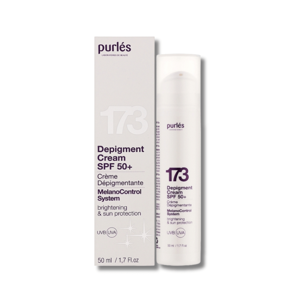 Депігментуючий крем - Purles 173 Depigment Cream SPF50 + - Фото 1